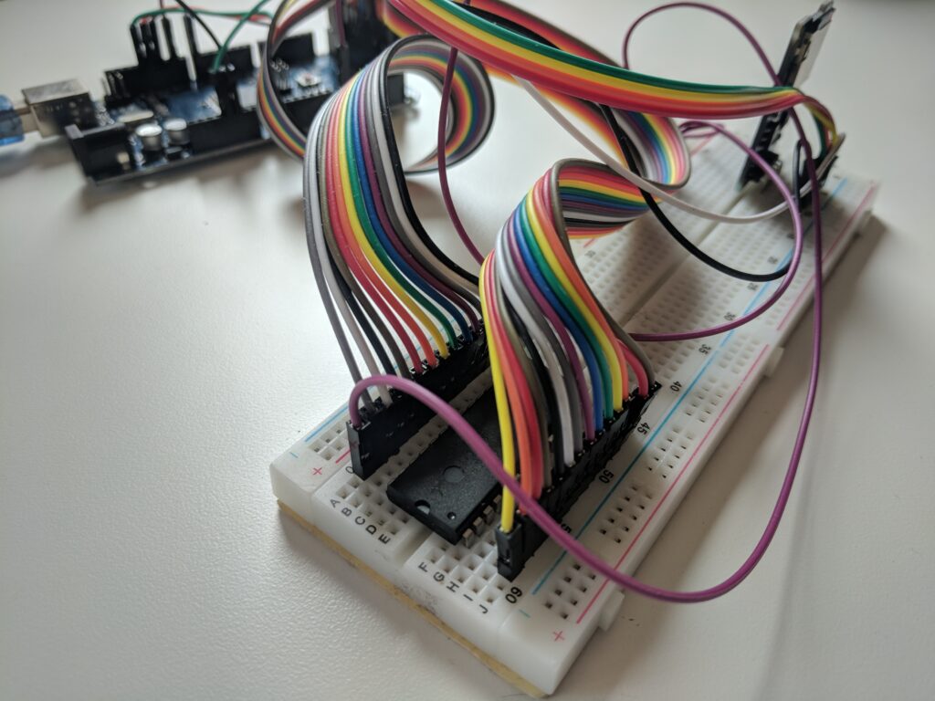 Software-based physical unclonable function (PUF device), close-up