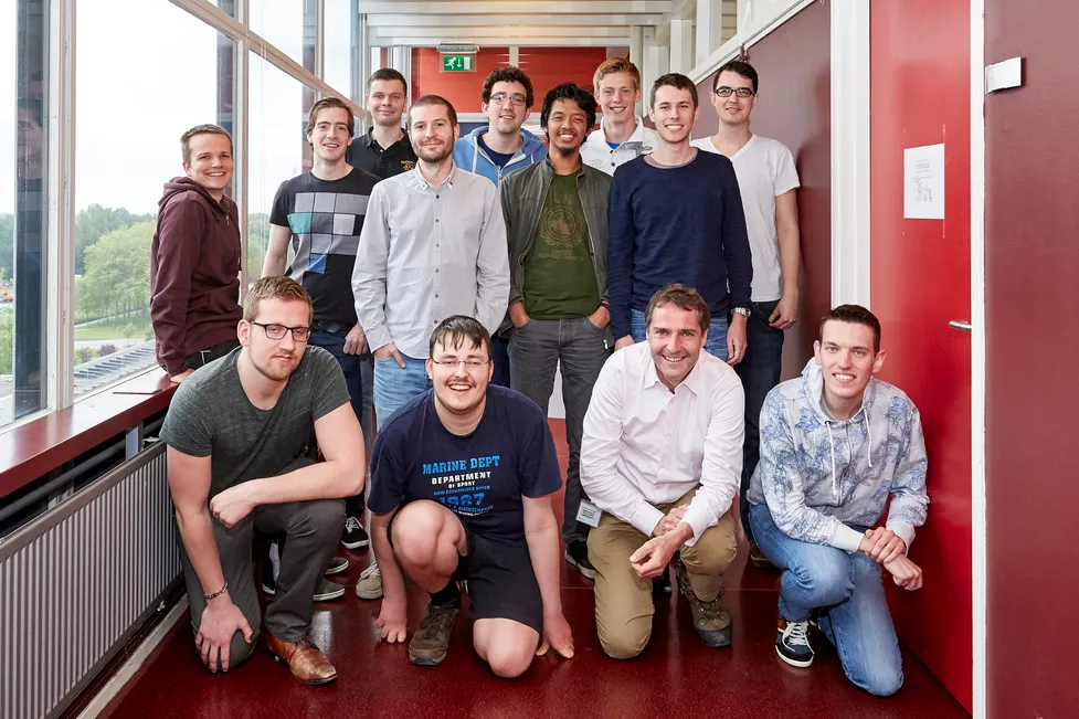Members of the Blockchain Lab team at Delft University of Technology